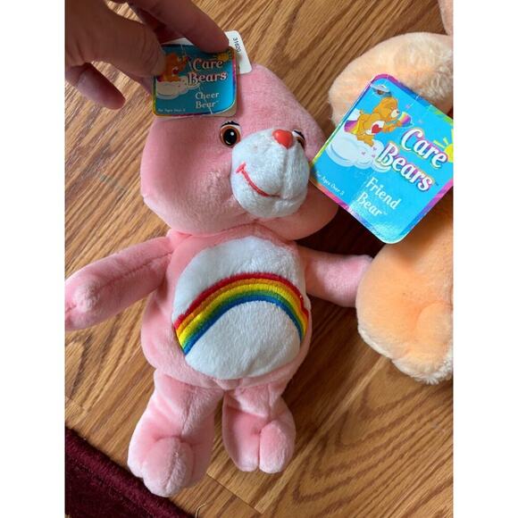 Vintage care bear stuffies-plushies. 2002. Friend Bear and Cheer Bear. With Tags - Picture 3 of 11